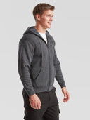 Felpa Unisex cappuccio e zip Classic 620620