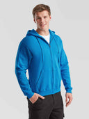 Felpa Unisex cappuccio e zip Classic 620620