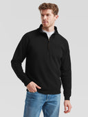 Felpa Unisex mezza zip Classic 621140