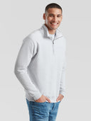 Felpa Unisex mezza zip Classic 621140