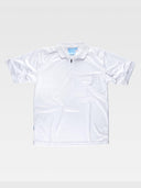 Polo Unisex mezza zip manica corta Sport S6510