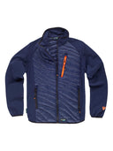 Giacca collo alto in tessuto stretch WF3245