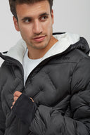 Giubbotto Uomo imbottito con cappuccio Rock 12103105