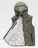 Gilet Uomo imbottito con cappuccio Rock 12104103