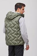 Gilet Uomo imbottito con cappuccio Rock 12104103