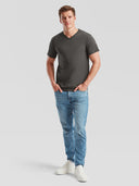 T-shirt Uomo collo V manica corta Valueweight 610660