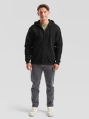 Felpa Unisex cappuccio e zip Classic 620620