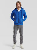 Felpa Unisex cappuccio e zip Classic 620620