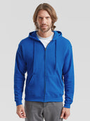 Felpa Unisex cappuccio e zip Classic 620620