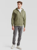 Felpa Unisex cappuccio e zip Classic 620620