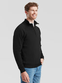 Felpa Unisex mezza zip Classic 621140