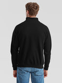 Felpa Unisex mezza zip Classic 621140