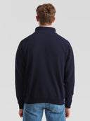 Felpa Unisex mezza zip Classic 621140