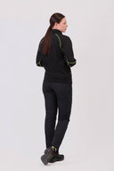 Felpa mezza zip con cuciture decorative rinforzate C9800