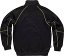 Felpa mezza zip con cuciture decorative rinforzate C9800