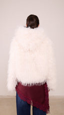 Pelliccia ECO Donna con cappuccio taglia UNICA 00C25116