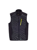 Gilet collo alto in tessuto stretch Wf3226