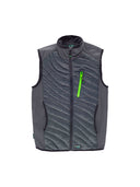 Gilet collo alto in tessuto stretch Wf3226